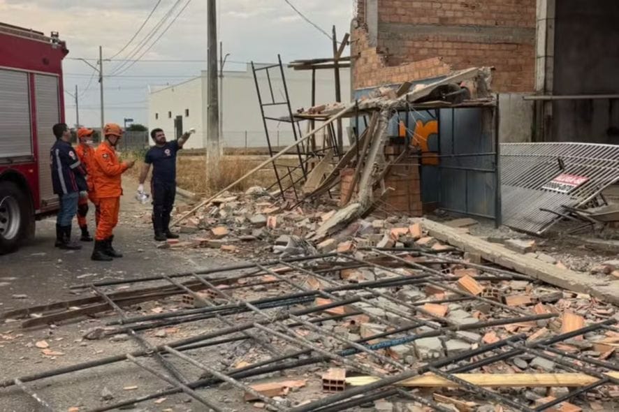 Pedreiro morre soterrado após desabamento de parede em obra em Primavera do Leste