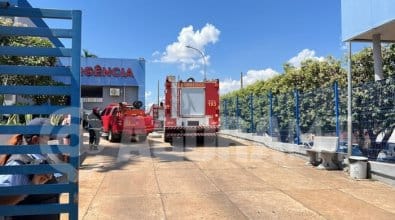 Incêndio em ar-condicionado de hospital causa pânico em pacientes e funcionários