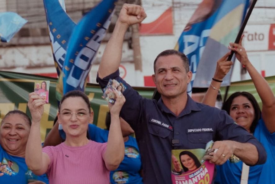 Assis encerra campanha ao lado de Samantha, Medeiros e Abílio em Cuiabá