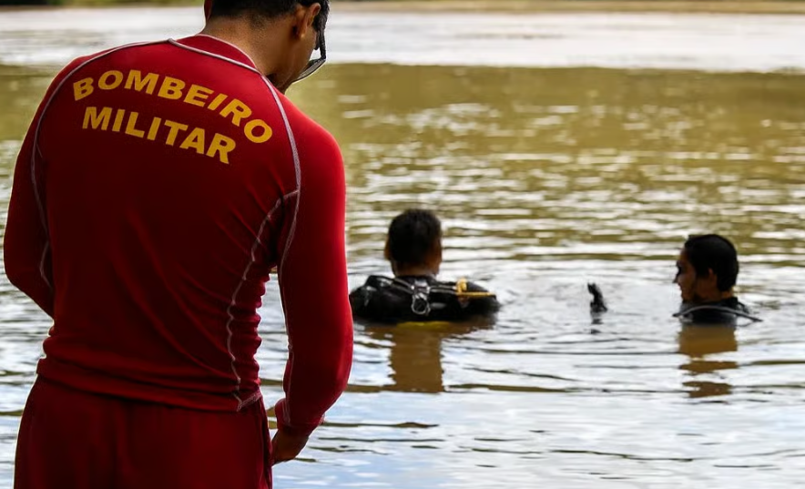 Criança de 12 anos desaparece no rio Cuiabá enquanto nadava com amigos