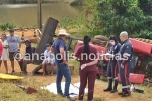 Irmão de Mauro Mendes morre em acidente em Goiás