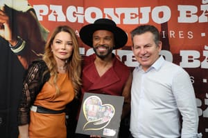 Alexandre Pires elogia ações sociais de Virginia Mendes