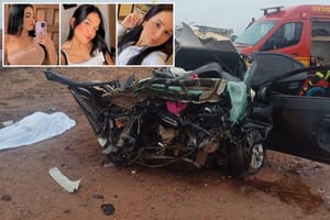 Vítimas de acidente entre Prisma e carreta são identificadas; veja nomes