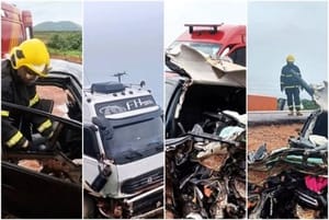 Três mulheres morrem em grave acidente entre Prisma e carreta em rodovia federal de MT