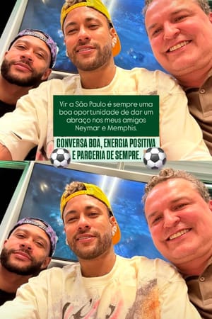 Max Russi tieta Neymar e Memphis Depay em SP