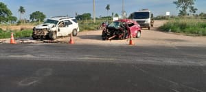 Família morre em acidente de carro em rodovia federal de Mato Grosso