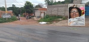 Idosa morre atropelada a caminho da academia em Várzea Grande; motorista foge