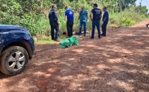Corpo de homem é encontrado amarrado e com marcas de tiros em Nico Baracat