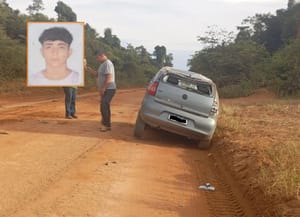 Jovem de 19 anos morre em capotamento de veículo em estrada de terra