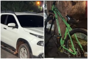 Menino é atropelado ao andar de bicicleta e escapa da morte em cidade do interior de MT