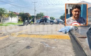 Execução à porta de casa: homem é atingido por mais de 10 tiros por dupla em moto