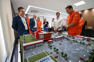 Governador assina ordem de serviço para nova sede do Comando Geral do Bombeiros