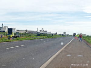 Acidente entre moto e corola deixa um morto em rodovia federal em Mato Grosso