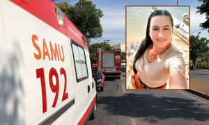 Mulher sofre queda de moto após atingir buraco no asfalto e morre no hospital