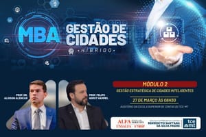TCE-MT promove aula sobre cidades inteligentes no MBA em Gestão de Cidades