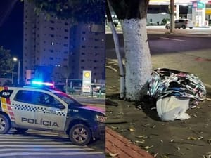Motociclista morre após ser atingido por carro em frente a hotel na Miguel Sutil