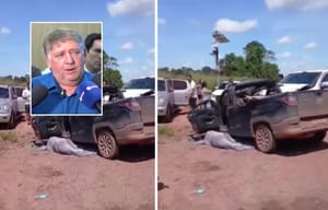 Presidente da Câmara de Sinop morre em grave acidente de carro na BR-163