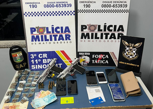 PM prende nove criminosos suspeitos de latrocínio contra idoso em Sinop