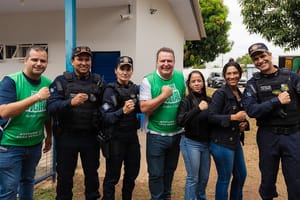 Max Russi e PM promovem maior edição do Mutirão Cívico Integrado no bairro Itamaraty