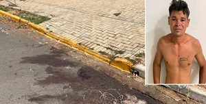 Homem esfaqueado pede socorro em frente a residência e  morre hospitalizado