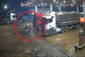 Frentista é baleado em ataque a tiros dentro de posto de combustível