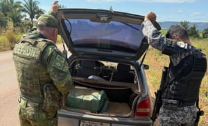 Força Tática apreendem 248 quilos de cocaína e dão prejuízo de R$ 4 milhões às facções criminosas
