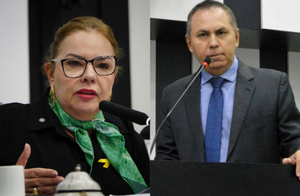 Paula Calil e Dilemário buscam diálogo entre chapas para adiar votação da Mesa Diretora