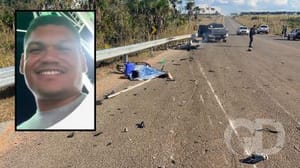 Colisão entre moto e Amarok na MT-010 mata homem e deixa mulher gravemente ferida
