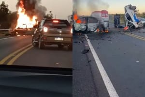 Quatro pessoas morrem em gravíssimo acidente na MT-010; carro pega fogo