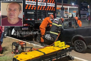 Empresário morre após colidir carro em traseira de caminhão em cidade de MT