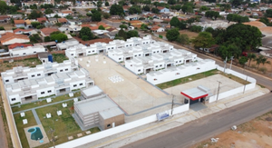 Jaciara faz história e inaugura o primeiro condomínio público gratuito para idosos de MT