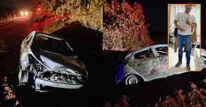 Corpo carbonizado é identificado como motorista de aplicativo desaparecido