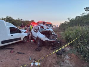 Duas pessoas morrem em grave acidente em rodovia federal entre duas cidades de Mato Grosso