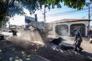 Prefeitura de Cuiabá investe mais de R$ 27 mi em infraestrutura no primeiro semestre