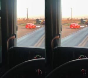 Pedestre morre esmagado após ser atropelado por carreta em rodovia federal, em VG