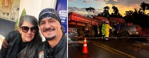 Casal morre em acidente entre carreta e caminhonete em cidade do interior de Mato Grosso