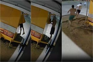Suspeito furta trailer de cachorro-quente em Cuiabá e é detido por populares